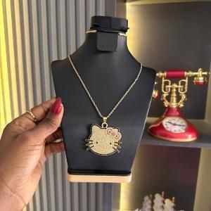 Hello Kitty Cartoon Cute Girl's Necklace