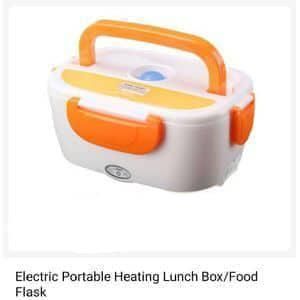 Electric Food Warmer Lunch Box for Kiddies,Office and Travel- Orange