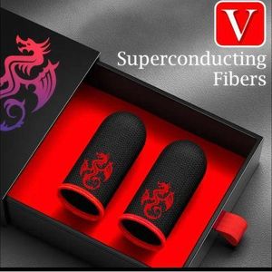 4pcs Mobile Gaming Finger Sleeves Thumb Gloves For Mobile Gaming - 4pcs
