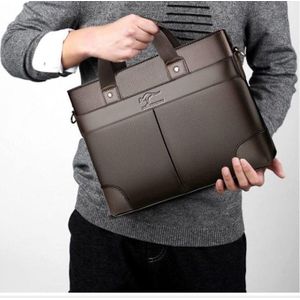 LUXURIOUS GENUINE LEATHER FOREVER MEN SHOULDER OFFICE/LAPTOP BAG