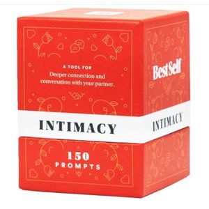 150 Prompts Intimacy Card Game - Deeper Connection & Connection With Your Partner