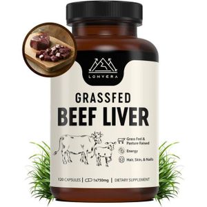 LONVERA Grassfed Beef Liver Capsules