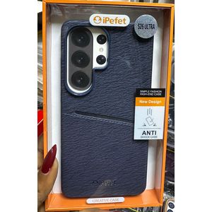 Ipefet Samsung S26 Ultra Protective Case with Elegance with Full Camera Coverage, Shockproof Corners & Scratch-Resistant Shield. (Black)