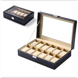 Wrist Watches Quality 12 Slots Watch Organizer/Cabinets/Cases