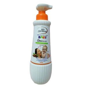 400ml bottle of SD Skin Doctor Baby Glow Body Milk (NAFDAC number A7-100700)
