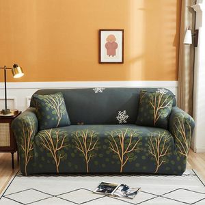 Double Seat Full Coverage Elastic Non-slip Sofa Cover For 145-185cm - Fortune Tree
