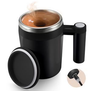 13.5oz Self-stirring Coffee Mug Magnetic Stirring Cup Rechargeable Automatic  Cup