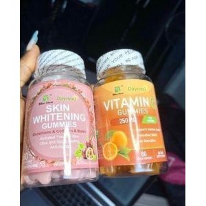 Daynee 2 In 1 Whitenin Glutathione And Vitamin C Gummies 2pcs 