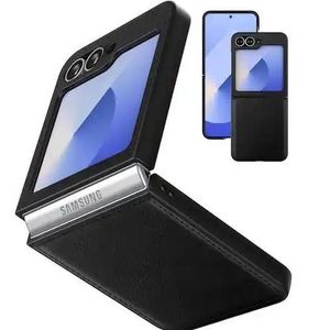 Leather flip Case for Samsung galaxy Z Flip 6 / Flip 7 FE