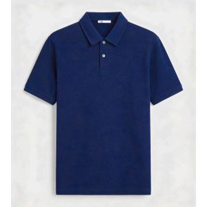 Quality Collar Neck Polo For Unisex-Navy-Blue