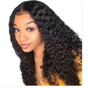 Celebrity super soft curl wig with T frontal natural color 22 inches
