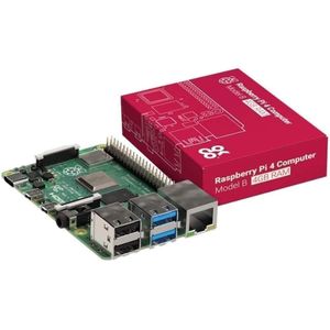 Raspberry Pi 4 Model B (4GB) – Quad Core, WiFi & Bluetooth
