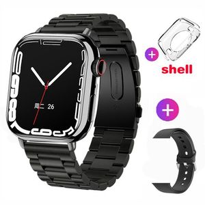 New Smart Watch Men NFC Bluetooth Call Wireless Charging GPS Tracker Women Custom Dial 500+ SmartWatch