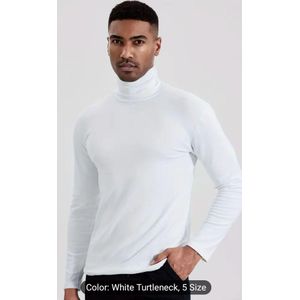 Long Sleeve Turtleneck Casual Top Male And Women Fashion Outfits