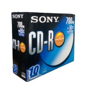 Sony 700MB CD-R Disc Pack Of 10pcs