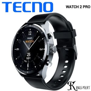 Tecno Watch 2 Pro 1.43" AMOLED Brilliant Display Clear Call Sleek Alloy Dial Ultra-Slim Design IP68 Smart Watch WP02