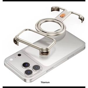 Luxury Z shape aluminum magnetic phone case for IPhone 18 pro max