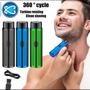 Portable Mini Electric Shaver Designed for Travel and Daily Grooming