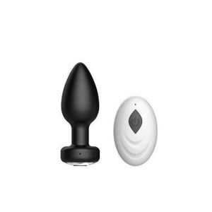 Wireless Remote Control Anal Plug Vibrator Sex Toy Rechargeable Prostate Orgasm Masturbation Unisex