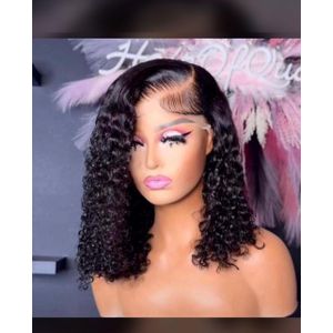 14” inches 13x4 Jerry curls 