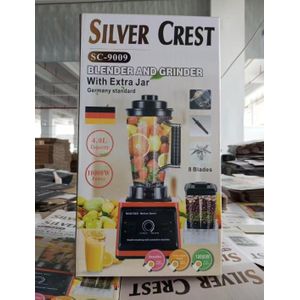 SILVER CREST   German Industrial Food Crusher Blender, EXTRA MILL JAR