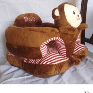 Baby cartoon display chair for learning how to seat 