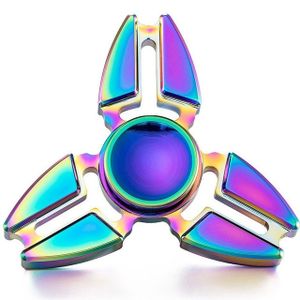 Colorful Hand Spinner Edc Fidget Spinner Rainbow Spiner Anti