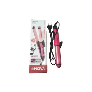 Nova 2 in 1 Hair Straightener and Curler