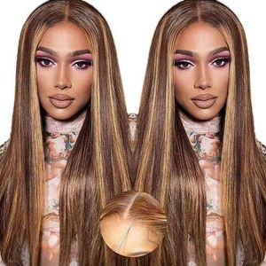 Wear And Go Glueless Honey Blonde 427 Ombre Lace Front Wig  Hair...