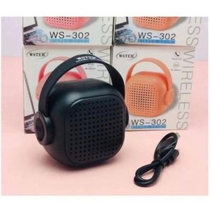 Original Wster WS-302 Portable Mini Bluetooth Wireless Speaker
