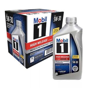 Mobil 1 Triple Action High Mileage SAE 5W-30 6*1Qt