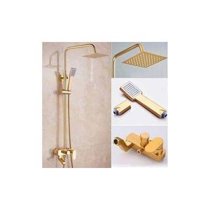 Quality Standing Gold Bathroom Shower