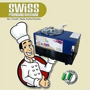 Nigerian locally fabricated rugged food  pounding machine- pounds fufu, pounds yam , pounded cocoyam, pounded plantain etc- ( made in Nigeria) - swiss    
