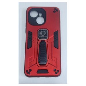 Shockproof protective back case for Tecno pop 10 pro - red