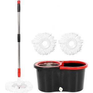 Spin Mop and Bucket with Wringer Set