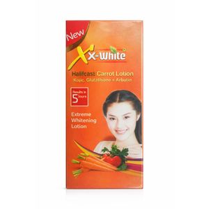  Halfcast Carrot Lotion - Advanced Kojic, Glutathione & Arbutin Formula - 400ml