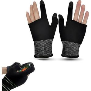 Finger Thumb Sleeve Gloves For Gamer Non-scratch Portable Mobile Gaming Gloves Gaming Accessories Comfortable Sweat Proof + ear piece