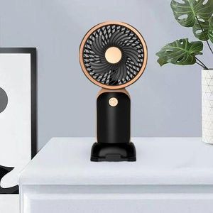 Original Mini Rechargeable Strong Handheld Simple Fan - Black