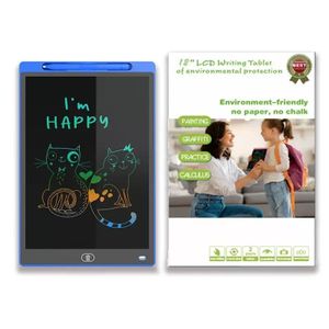 LCD writing board 10/12 inches children's early education graffiti drawing board learning writing board LCD electronic drawing board