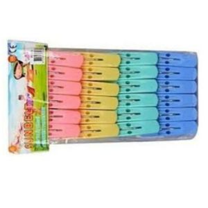 24-Piece High-Tension Laundry Pegs