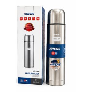 Haers 24 Hours Hot And Cold Insulated Water Flask -1000ml 