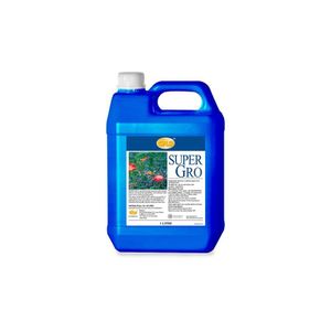 Natural Super Gro Plant Nutrient Solution – Plant Growth & Garden Care Support – 5 Litre (Single)