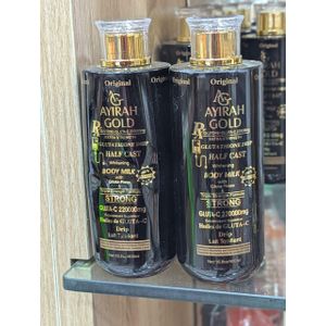 AYIRAH GOLD HALF CAST WHITENIN BODY MILK