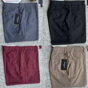 4 In 1 Turkish Suit Trousers- Multi