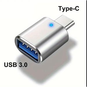 NEW USB 3.0 Type-C OTG Adapter, Type-c to USB 3.0 OTG Adapter Mini Portable Aluminum Alloy Type-C.