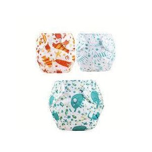 3 in A Pack Adjustable Training Pants - Multicolour 