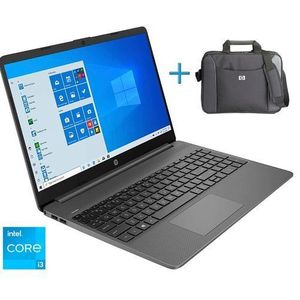 Hp Notebook 15 - Intel Core I3- 16GB RAM/1TB HDD Windows 10 PRO + HP BAG & USB Light For Keyboard