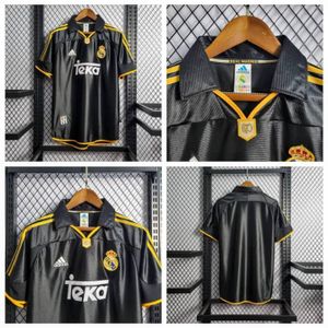 Real Madrid F.C Retro Teka Jersey 1999/2000 Black