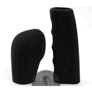 Gear Knob Cover + Hand Brake Cover Black Color