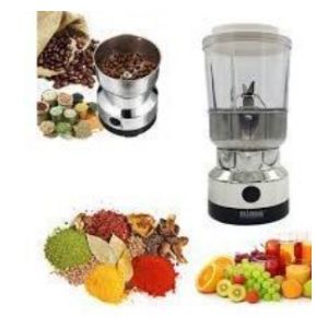 Nima 150w Electric Super Speed Dry Spices Grinder/ Blender/ Miller - Silver